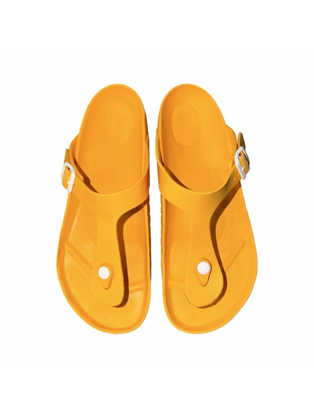 Birkenstock Gizeh Essentials EVA Sandals in Yellow Womens size 9 Comfort Beach